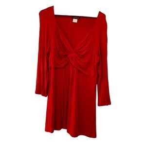 NWOT VENUS Scarlet Long Sleeve Top